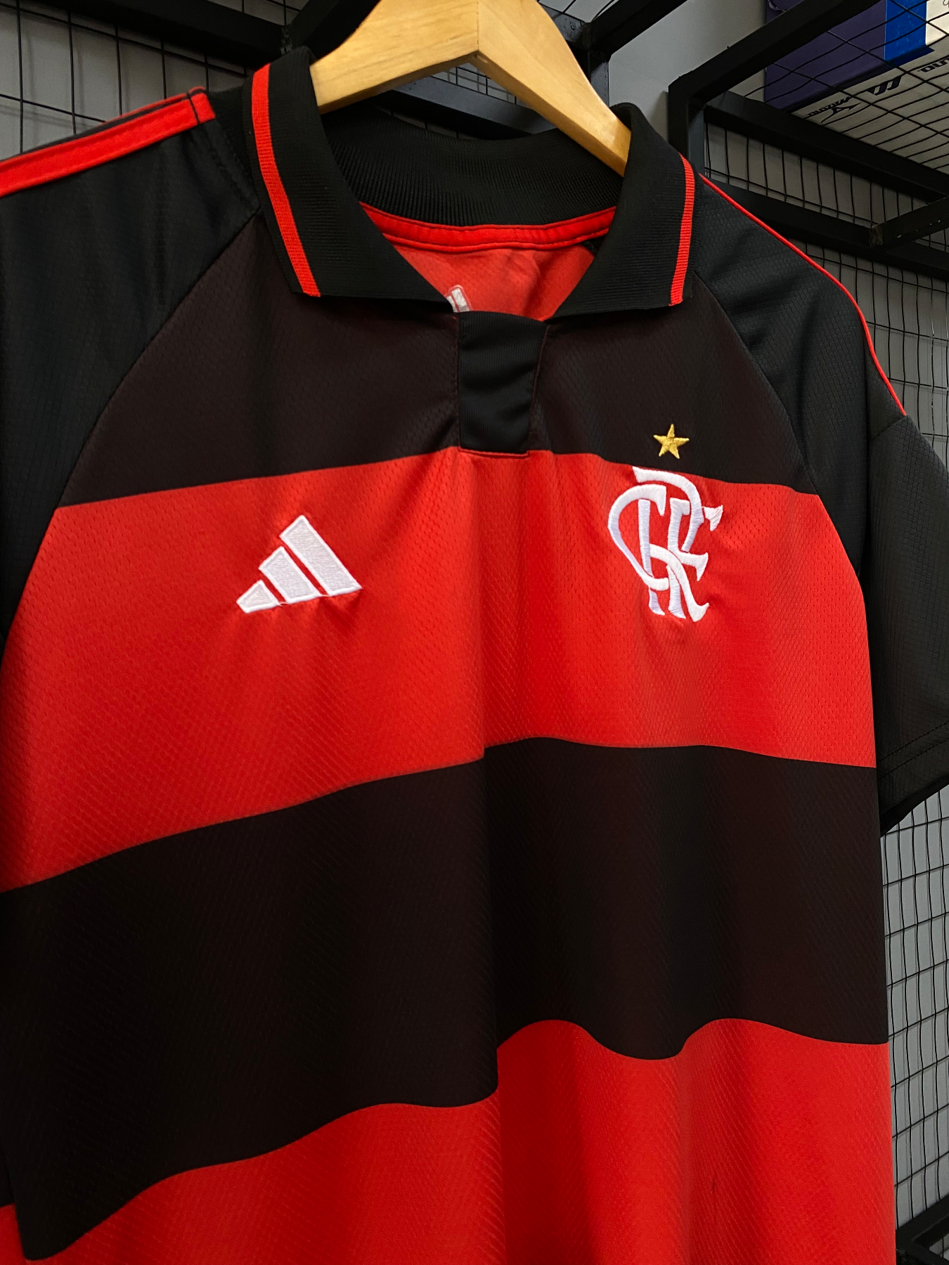 CAMISA FLAMENGO RUBRO NEGRA