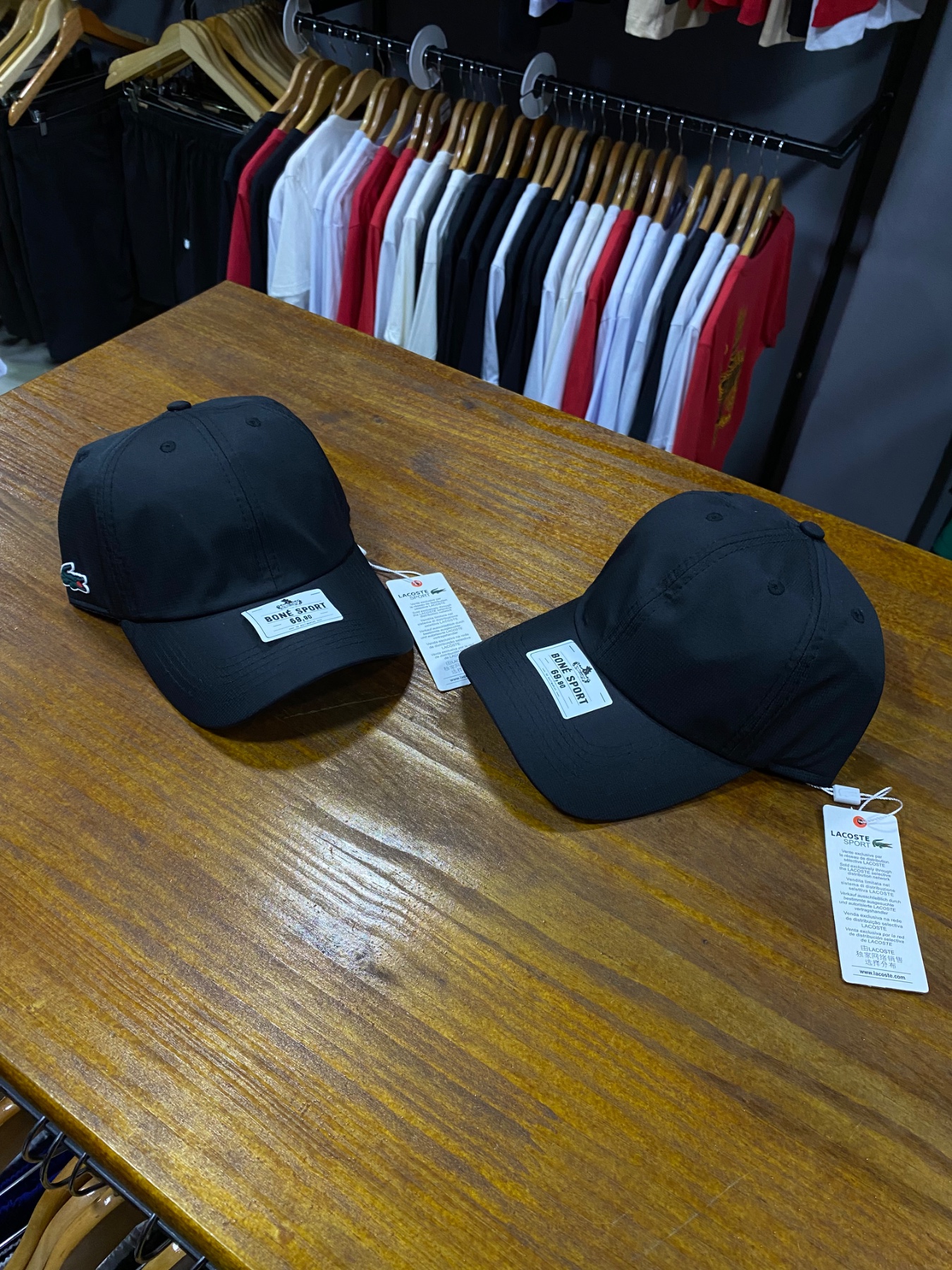 BONÉ LACOSTE SPORT SEAM